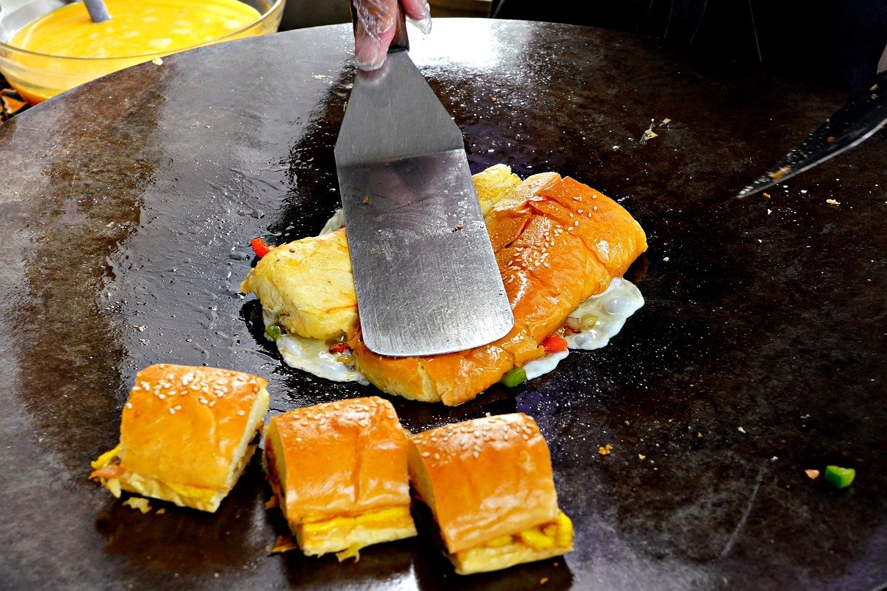 gambar makanan di atas kompor